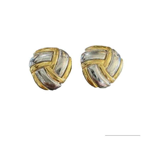 VINTAGE Silver & Gold SHOE Clips - Bluette Shoe Charms - Made In France - Picture 7 of 8